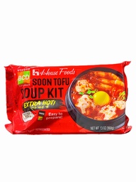 [3301729] House Foods Soon Tofu Soup Kit Extra Hot 13oz 韩国豆腐煲 特辣